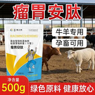 养羊用瘤胃安肽 正牌 瘤胃宝牛专用 瘤胃安肽 牛羊用瘤胃安肽