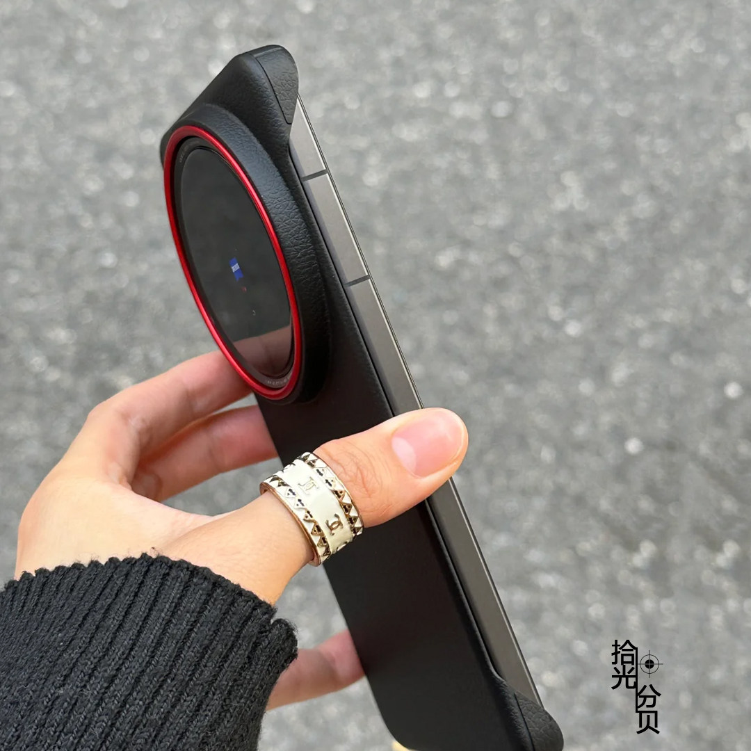 17Ul无边框裸感适用小米15Ultra手机壳半包荔枝纹颗粒感Xiaomi14Ultra保护壳15spro新款硬壳轻薄不沾指纹纯色