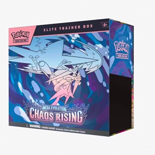 PTCG国际版精灵宝可梦mega evolution Chaos Rising ETB官方正版