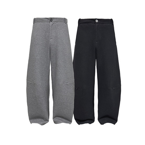 JCAESAR PANTS 侧双层隐拉长裤 高克重复合磨毛 硬挺舒适 弯刀