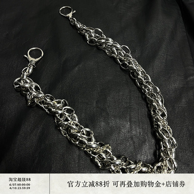 JCAESAR三重螺旋裤链百搭