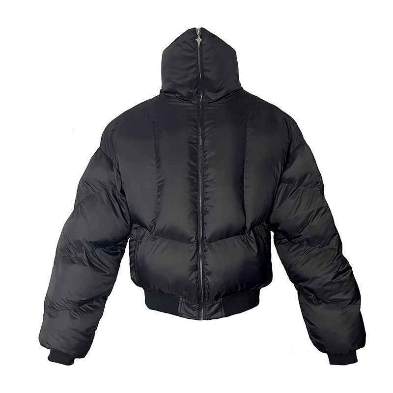 thumbnail for JCAESAR ARMOUR DOJI NICHE DESIGN BLACK ARMOR WHITE DUCK DOWN JACKET THERMAL JACKET MEN