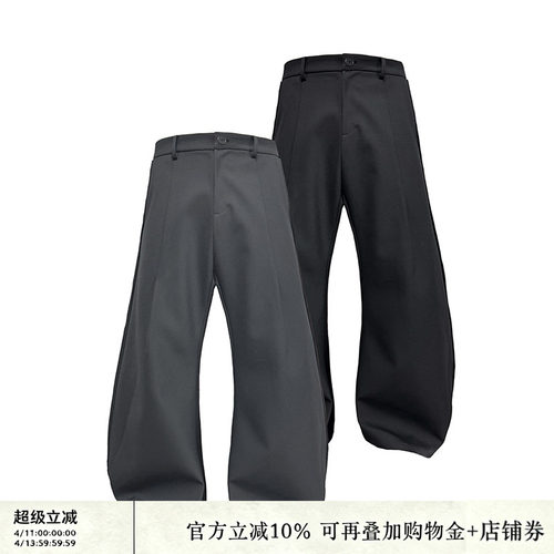 JCAESAR原创设计弯刀版型长裤