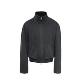 竖条纹 JCAESAR 厚实保暖 立体袋插肩收腰夹克 合体插肩 JACKET