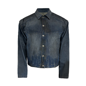 JCAESAR FROST DENIM JACKET 霜冻牛仔夾克 16oz重磅 脏染水洗