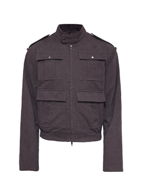 JCAESAR JACKET 雾紫水洗工装夹克 磨毛质感 多道水洗 四贴袋设计