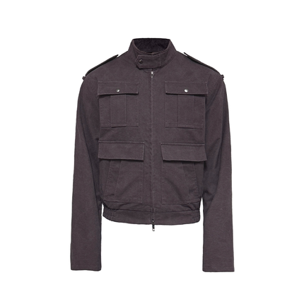 JCAESAR JACKET 雾紫水洗工装夹克 磨毛质感 多道水洗 四贴袋设计