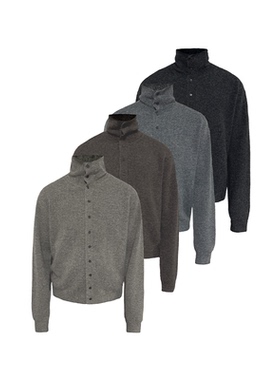 JCAESAR SWEATER 花纱高领毛衣开衫 软糯舒适花纱 合体多色