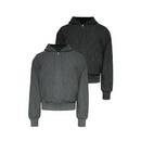 短宽插肩袖 JCAESAR 提花肌理 HOODIE枯树提花卫衣 可抽褶 ZIPPER