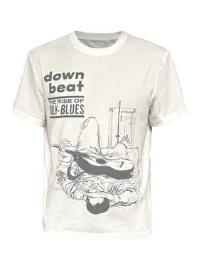 JCAESAR DOWN BEAT TEE 强拍印花短袖 多美天丝羊毛 轻盈透气弹性