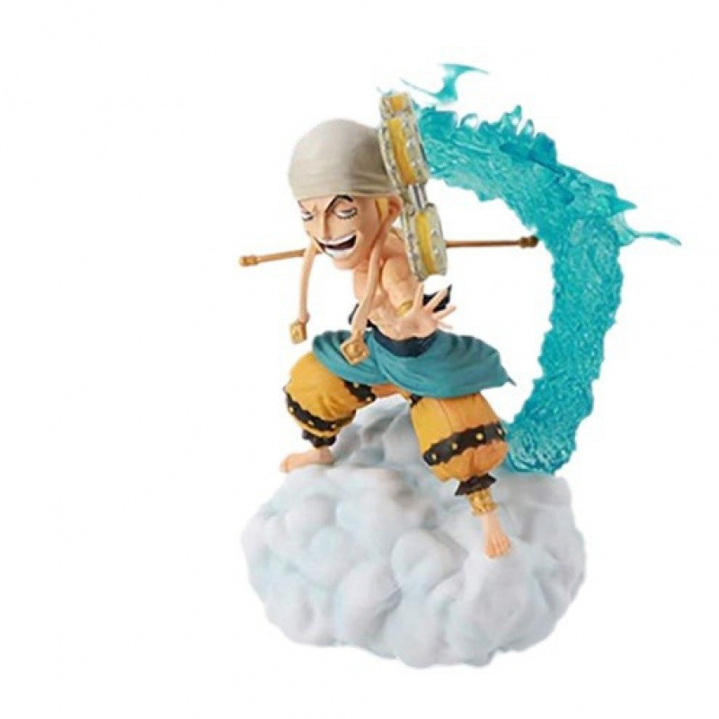 特效小版雷神艾尼路海贼王场景手办摆件模型迷你雷霆动漫手办摆件