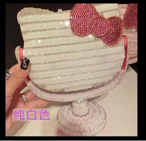 梳妆台圆镜子桌面轻奢高级可移动小欧式化妆镜不带灯卧室现代简约