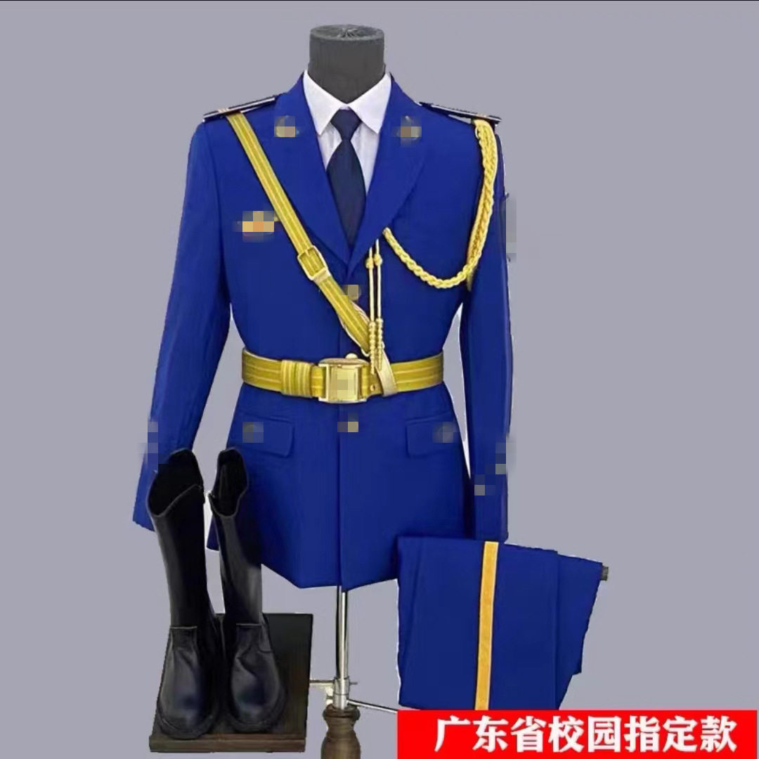 升旗手专用广东款学生国旗班礼服