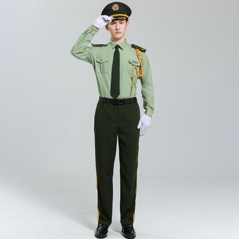 男女款夏季礼宾服升旗手军乐队含