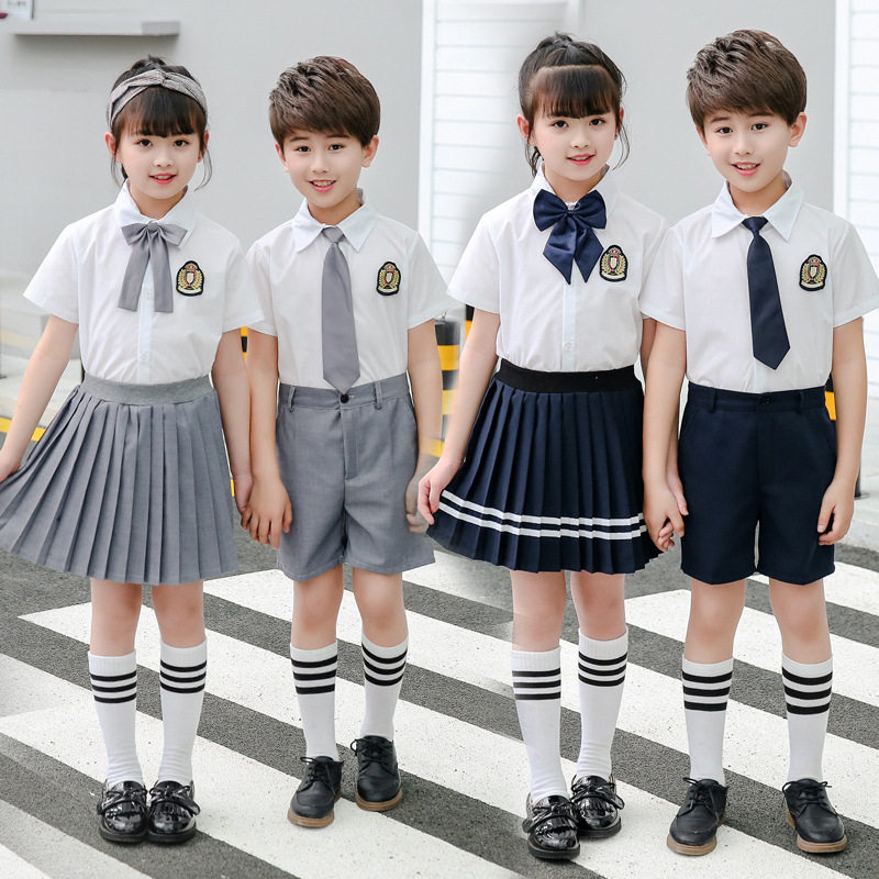 幼儿园园服夏季儿童班服中小学生校服英伦风套装潮校服