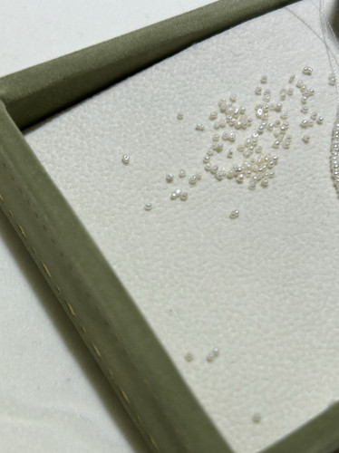 水之泪天然淡水无核珍珠超小极细迷你1-2mm全孔近圆不规则十颗diy