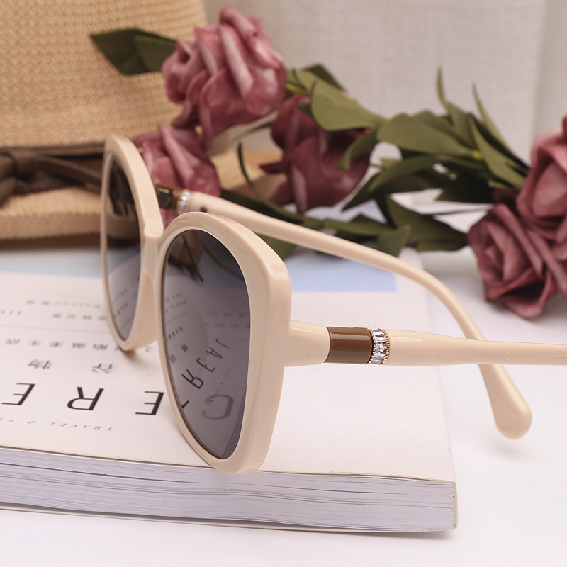 2025新款大脸女士高级感大框偏光太阳眼镜时尚精致墨镜防紫外线潮