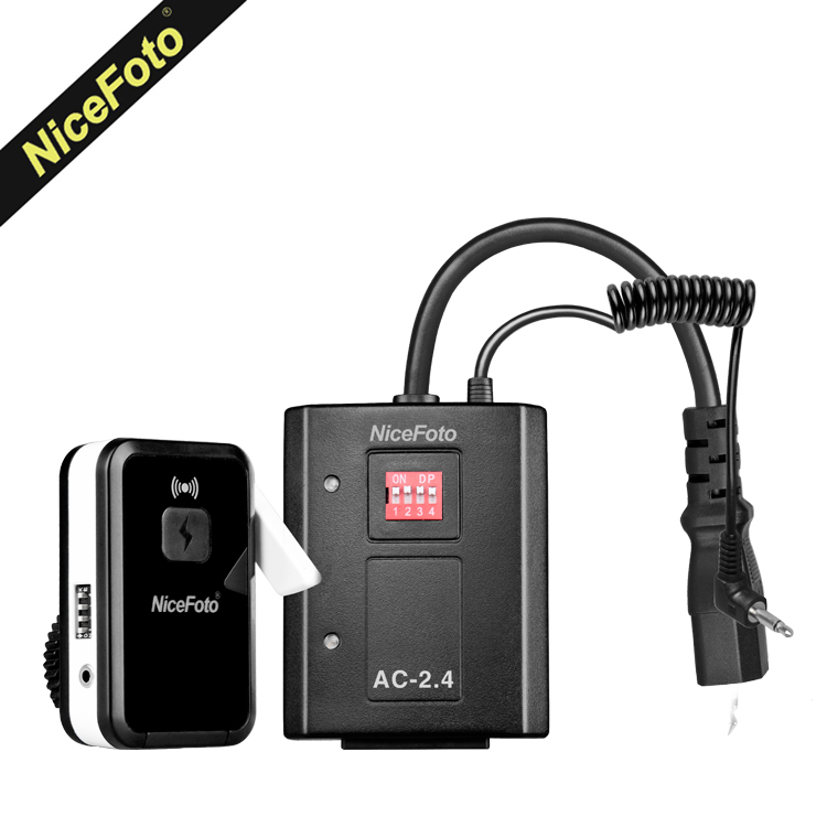 nicefoto遥控触发器AC-2.4A/B闪光同步速度1/320S无线高速引闪器