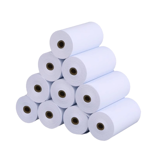 DAT 57X40仪表针式打印纸44mm×40mm地磅打印纸 57x30x50微型针式打印机普通纸44X30双胶纸打印卷纸 非热敏纸