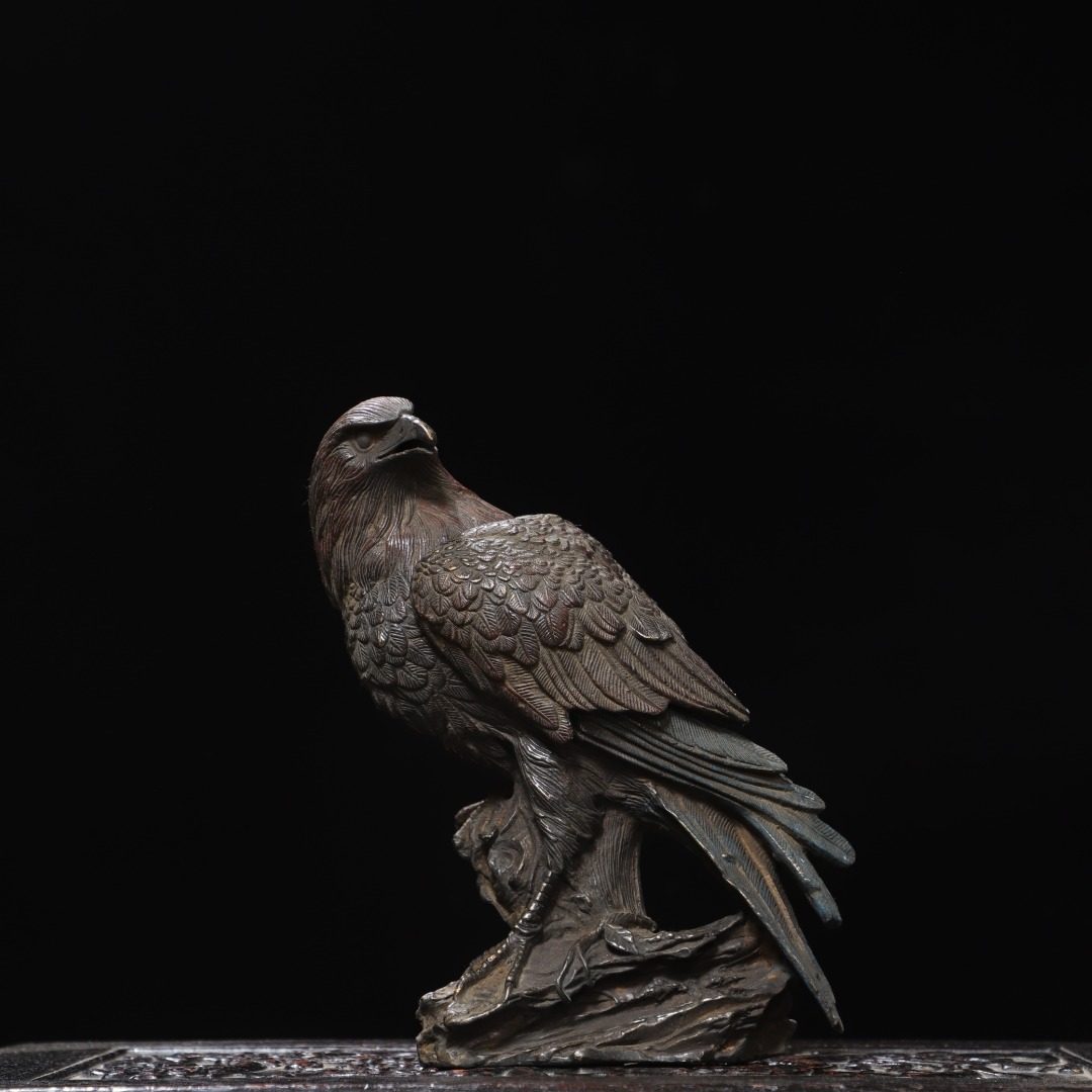 鹦鹉动物香薰炉黄铜拓金瑞兽炉熏香炉家居佛堂桌面装饰品复古摆件,家居饰品,装饰摆件,淘宝优惠券,粉丝福利购,淘宝优惠卷