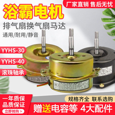 真铜线YYHS-40/30浴换气霸电机