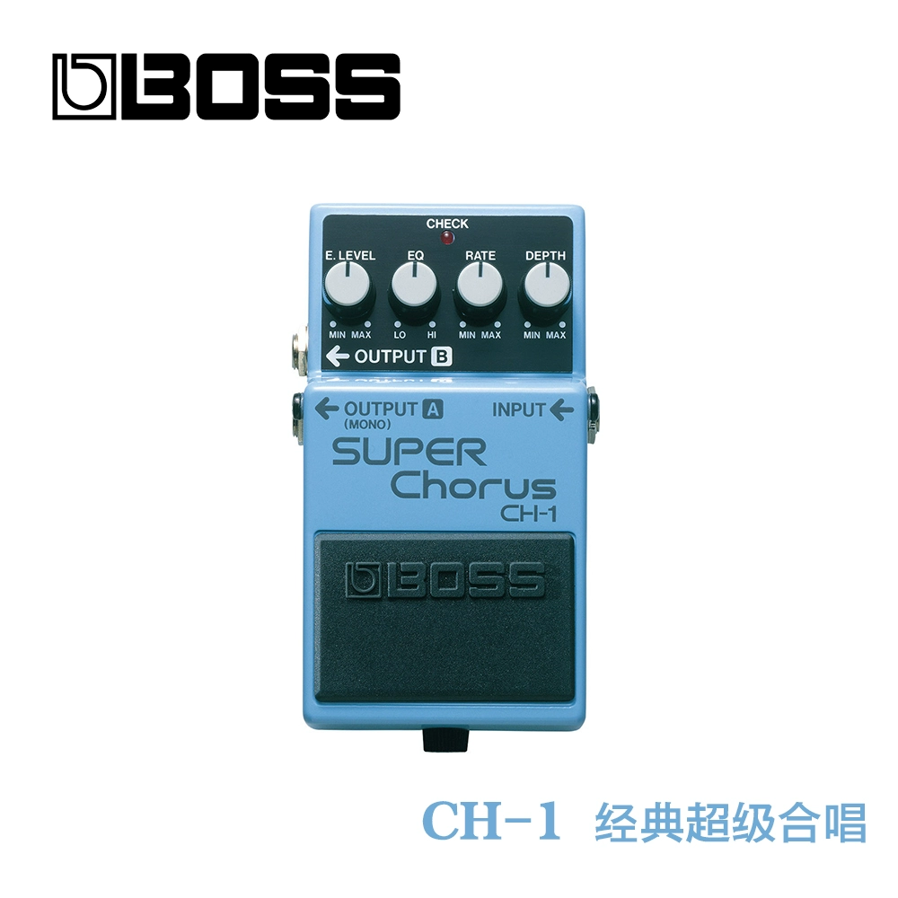 罗兰 Roland BOSS CH1 CH-1 电吉他 合唱 单块效果器 包邮 乐器/吉他/钢琴/配件 单块效果器 原图主图