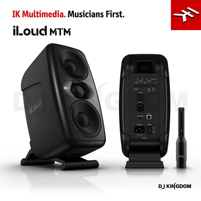 IK Multimedia iLoud MTM录音室3寸桌面紧凑音响有源监听音箱送包