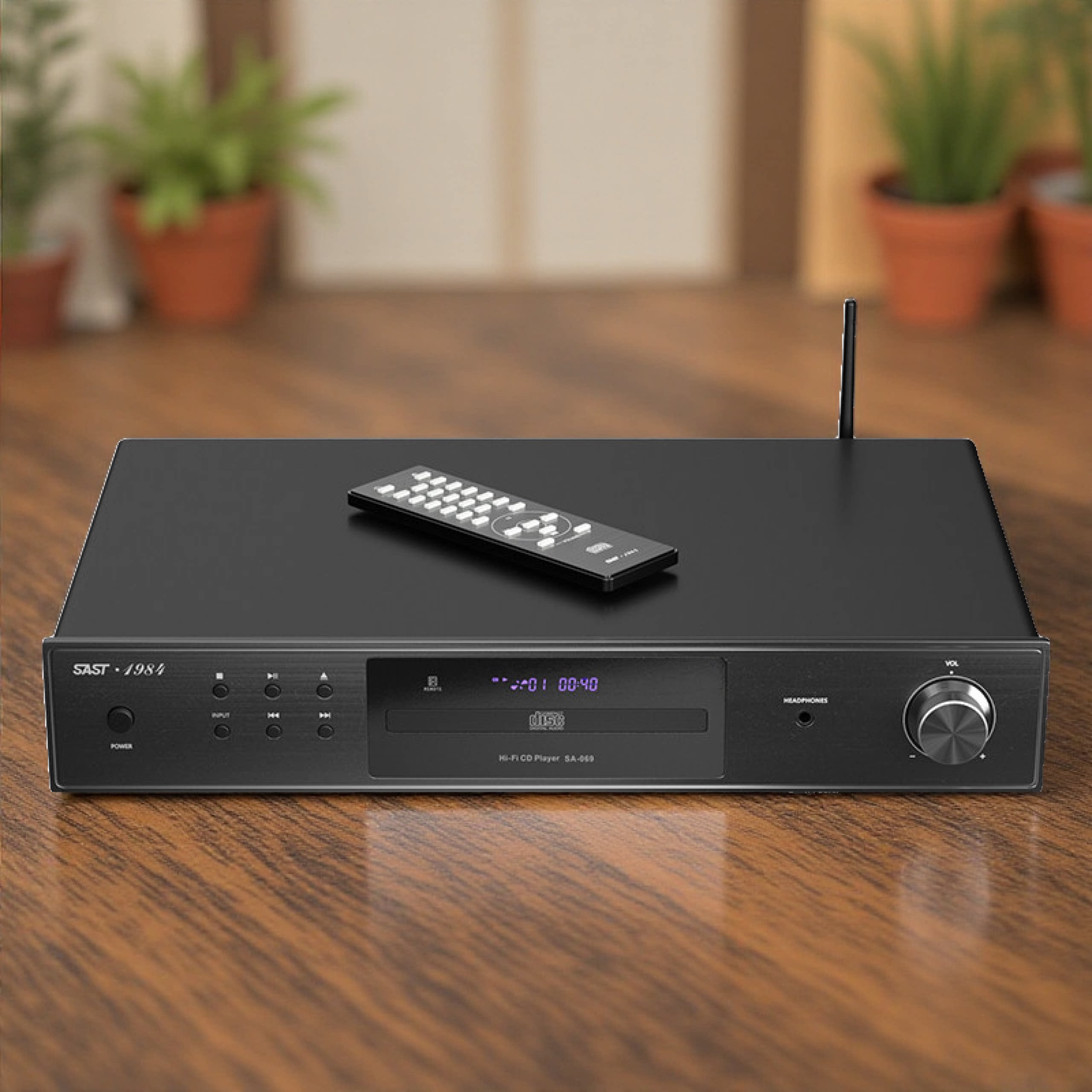 SAST/先科 SA-069发烧级cd机家用CD光盘无损蓝牙听专辑光碟播放器