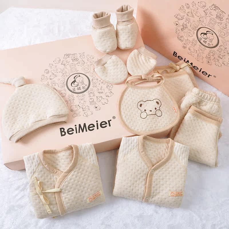 Coffret cadeau pour bébé coton en coton biologique - Ref 1957219 Image 5