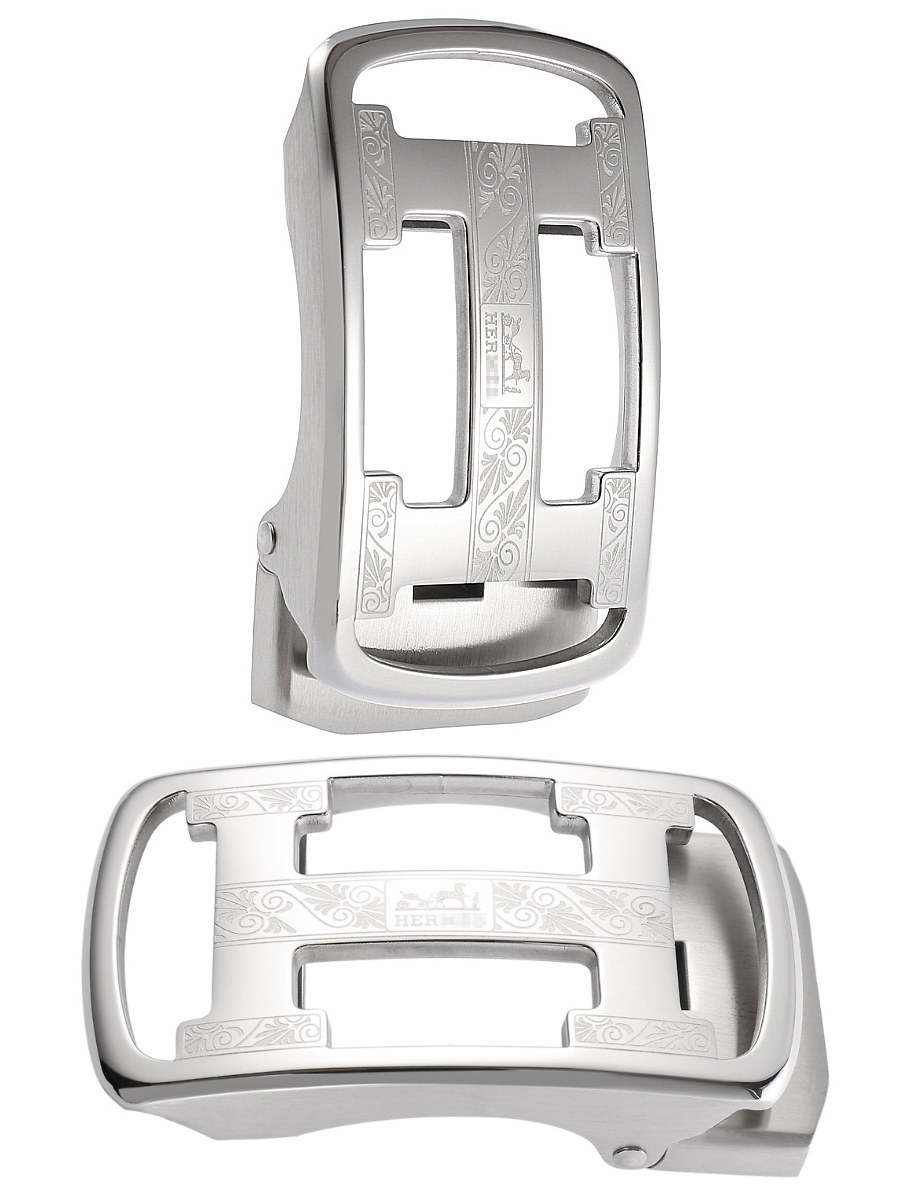 고급 스테인레스 스틸 벨트 헤드 남성용 자동 버클 헤드 액세서리 별매 고급 남성용 벨트 헤드 버클 브랜드