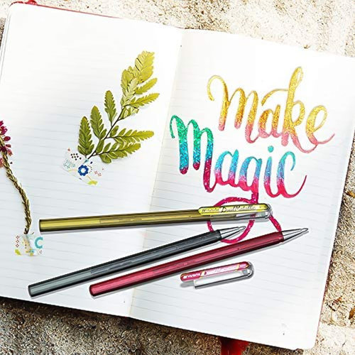 派通日本文具中性笔直液式走珠笔