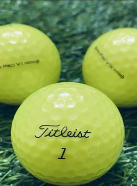 正品二手高尔夫球泰特里斯Titleist三四层PROV1V1X练习比赛下场球