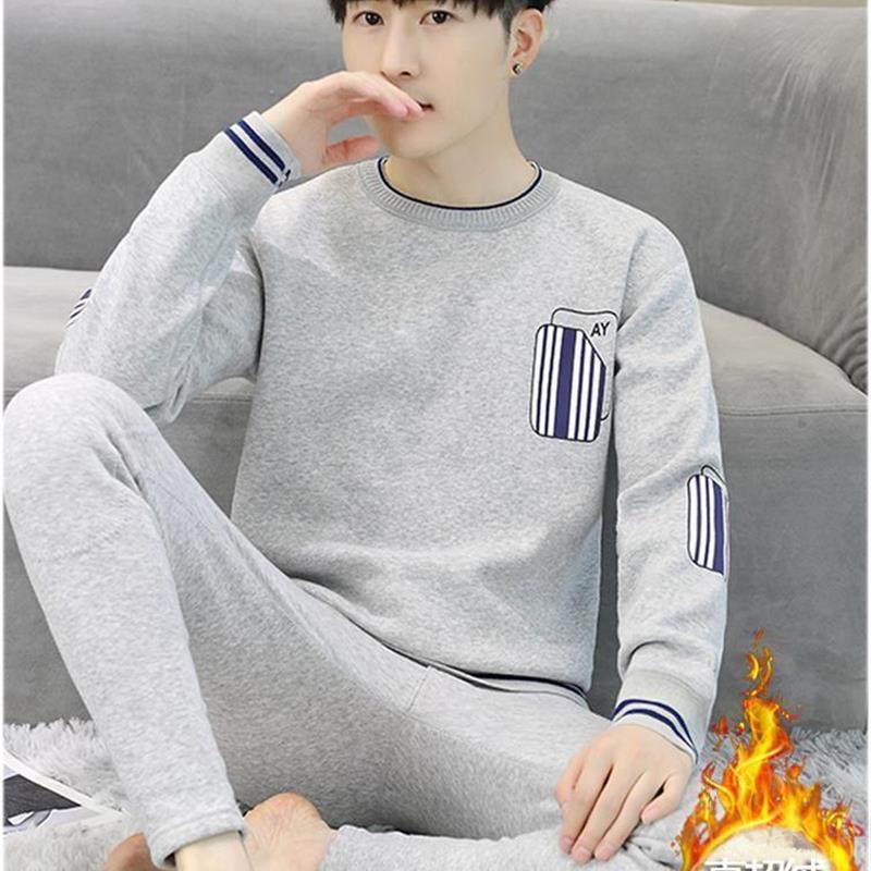 纯棉保暖内衣男套装防寒加绒加厚青少年秋冬季外穿发热秋衣裤秋裤,女士内衣/男士内衣/家居服,保暖套装,淘宝优惠券,粉丝福利购,淘宝优惠卷