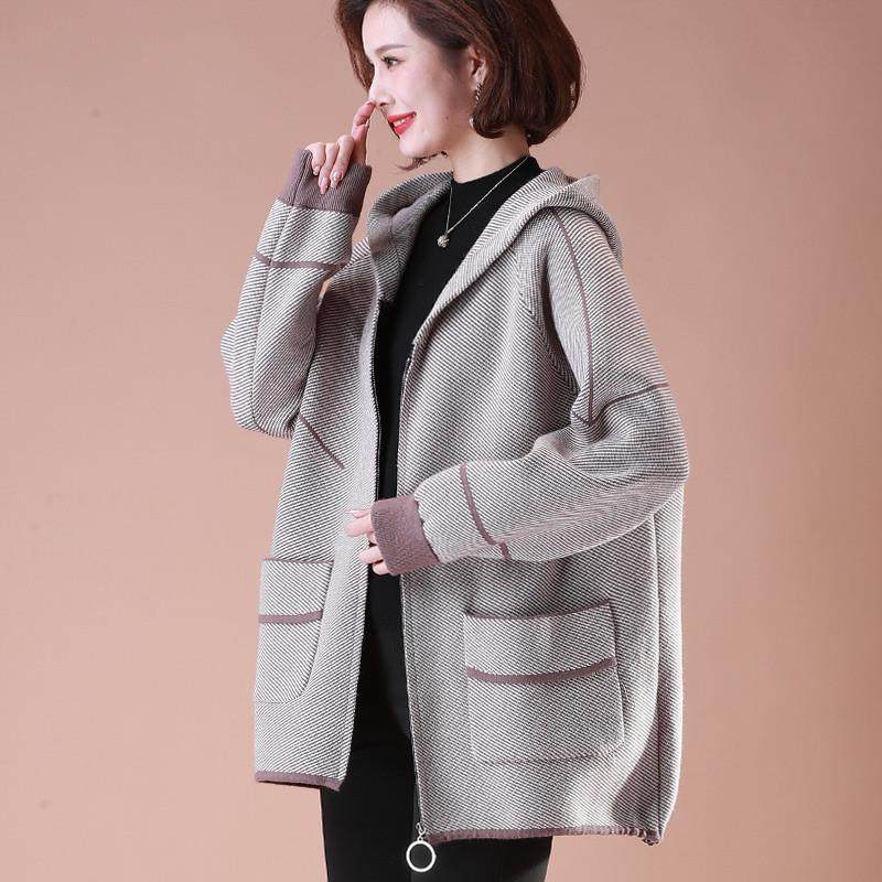 妈妈秋春双面毛呢外套2025新款中老年女装大码宽松春秋季夹克上衣,女装/女士精品,中老年女装,淘宝优惠券,粉丝福利购,淘宝优惠卷