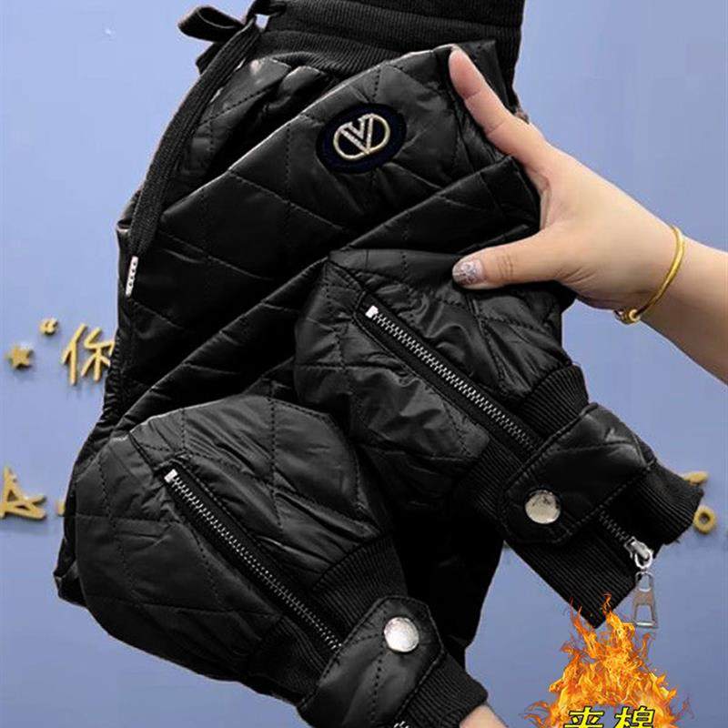 2025新款大码羽绒裤女外穿冬季时尚高腰加厚防寒束脚保暖休闲棉裤,女装/女士精品,棉裤/羽绒裤,淘宝优惠券,粉丝福利购,淘宝优惠卷