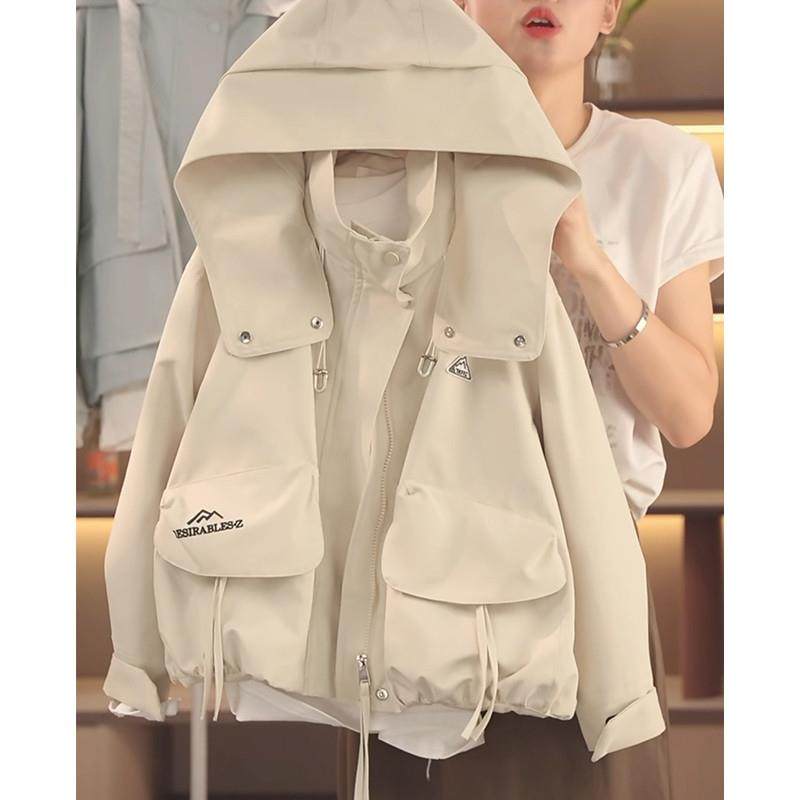 女童连帽冲锋衣2024春秋款中大童夹克防风外套开 衫时髦洋派派克,童装/婴儿装/亲子装,普通外套,淘宝优惠券,粉丝福利购,淘宝优惠卷