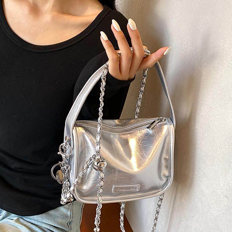 超火小包包女2025新款春夏女士时尚流行链条斜挎包百搭手提小方包,箱包皮具/热销女包/男包,通用款女包,淘宝优惠券,粉丝福利购,淘宝优惠卷