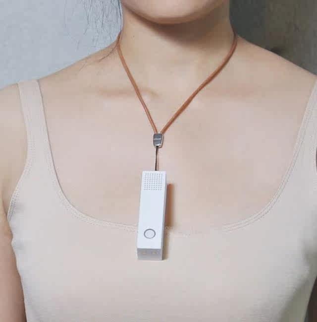 xdoor防雾霾便携式负离子空气净化器 随身电子口罩除甲醛二手烟