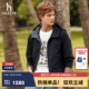 正品 Hazzys哈吉斯春季 多色拉链外套男装 时尚 潮流通勤夹克上衣 男款