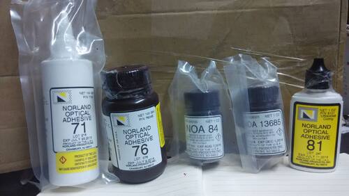 UV胶水美国NOA13685抵折射率紫外线UV光学固化胶玻璃胶6G装