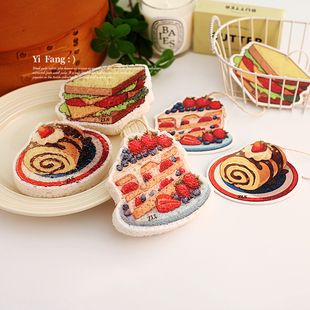 卡通木桨洗碗棉海绵百洁布厨房专用加厚木浆海绵洗碗神器木浆棉