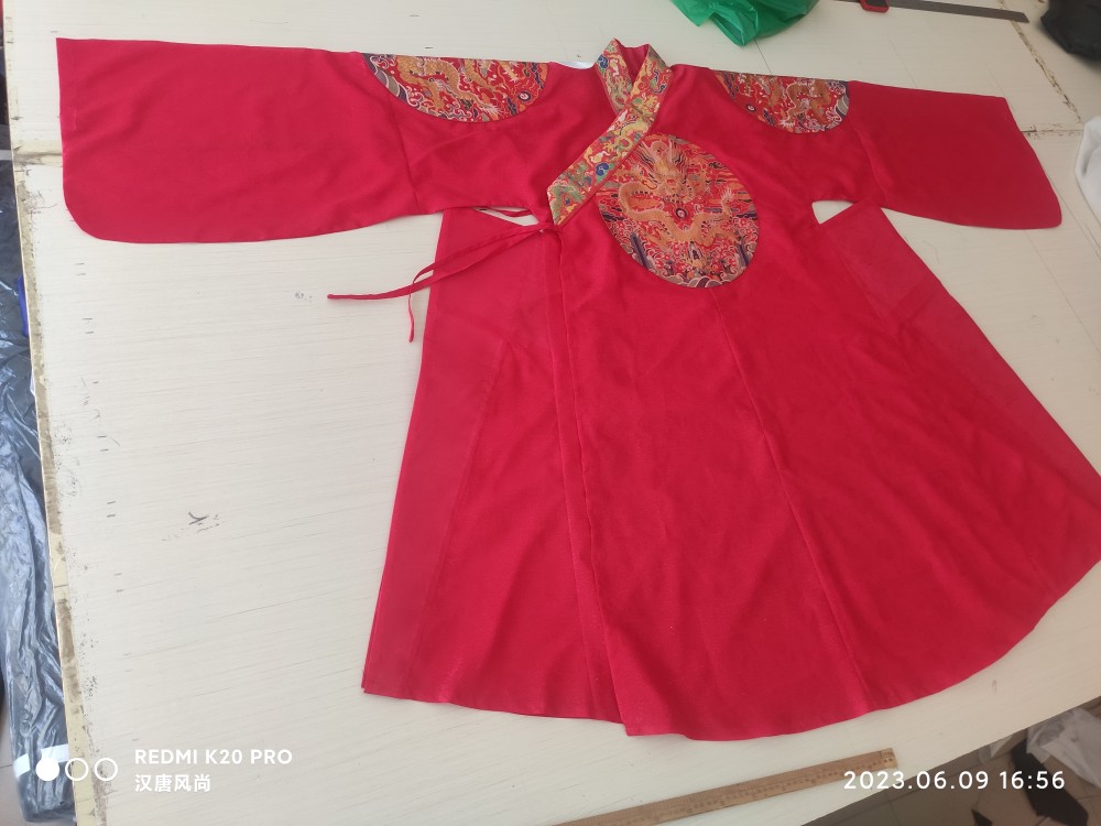 直身 复原汉服来料定制 唐制