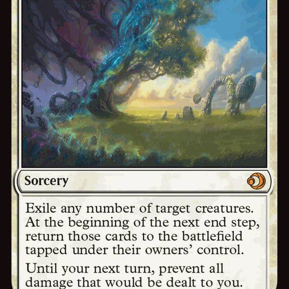 万智牌 晨光普照 Morningtide's Light  ecl 洛温异画闪