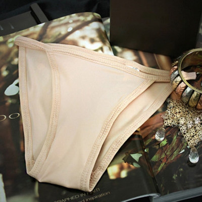 【少年齐的泳衣 MISS QIQI】肤色抗菌比基尼打底裤泳装泳衣打底裤