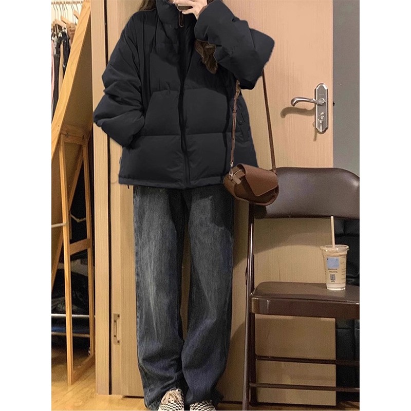 大童初中生学生小个子棉服少女冬