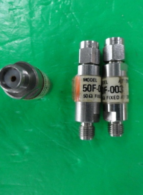 进口 JFW 50F-003 射频微波同轴固定衰减器 DC-2GHz 3dB 2W SMA