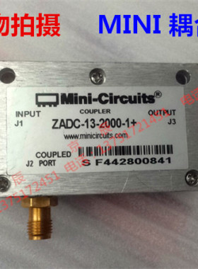 ZADC-13-2000-1+ Mini-Circuits 耦合器13DB  800-2500MHz,SMA母