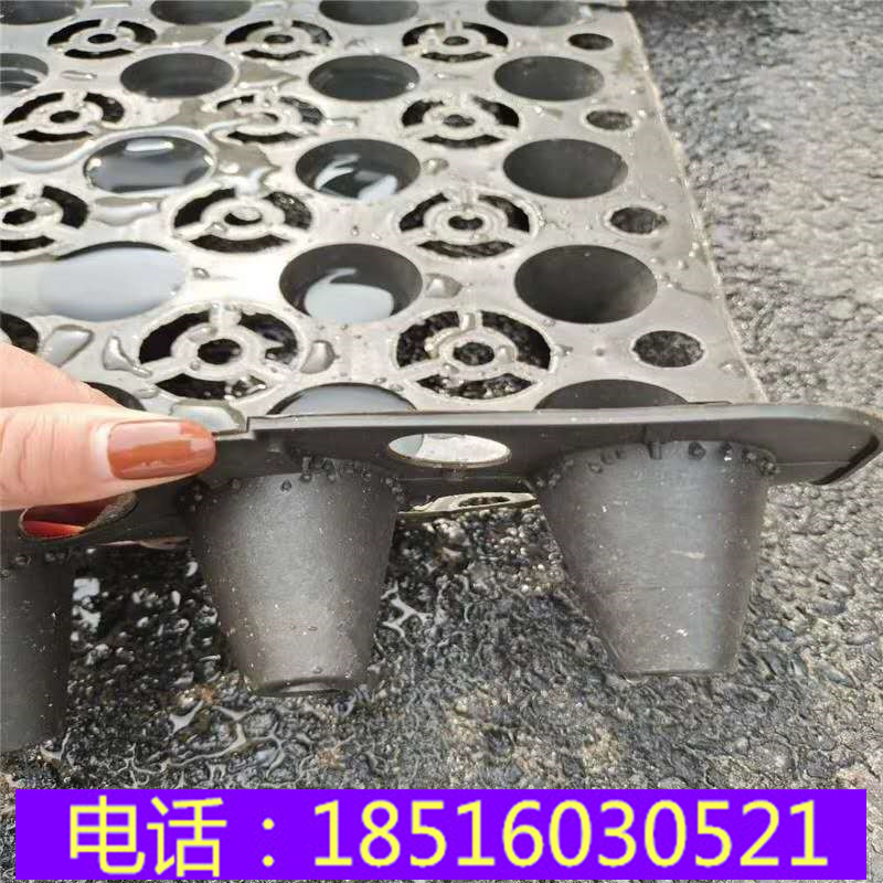 屋顶种菜楼顶绿化HDPE蓄排水板广场车库顶板隔热绿植凹凸疏水板