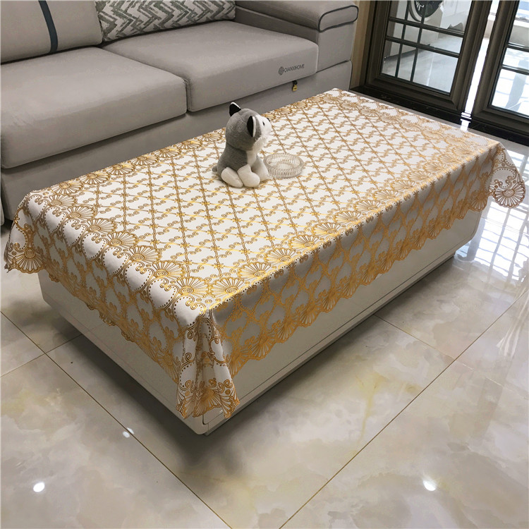 防水防烫餐桌布PVC欧式免洗防尘