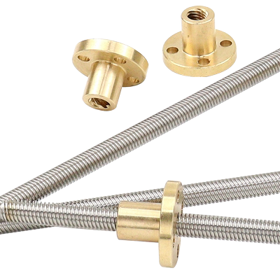 3D打印机不锈钢梯形丝杆T6